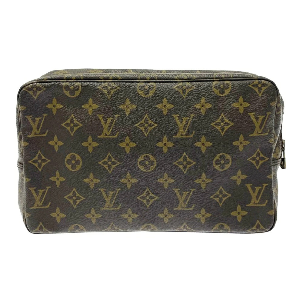 LOUIS VUITTON Monogram Troussard Toilette Brown Shoulder Bag